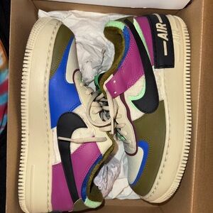 Colorful Air Force 1s Sneakers